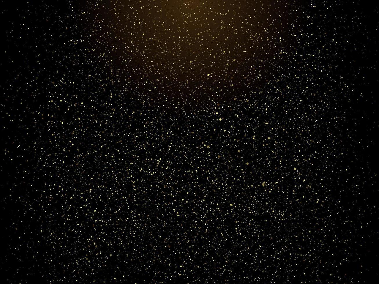 glitter particles background effect vector