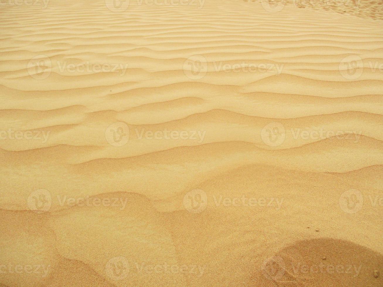 Waves of sand texture. Dunes of the desert. Desert dunes sunset landscape. photo