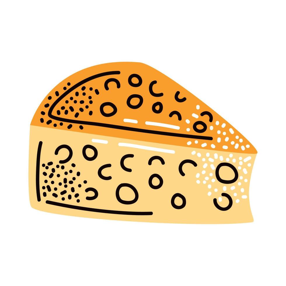 producto lácteo de queso vector