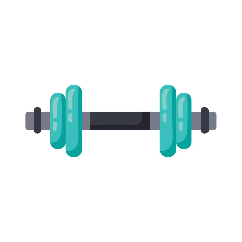 dumbbell gym accessory vector