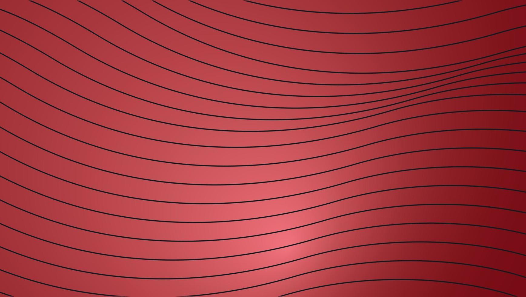 líneas de onda vectorial que fluyen diseño dinámico. rosa negro aislado sobre fondo blanco para el concepto de diseño de tecnología ai vector