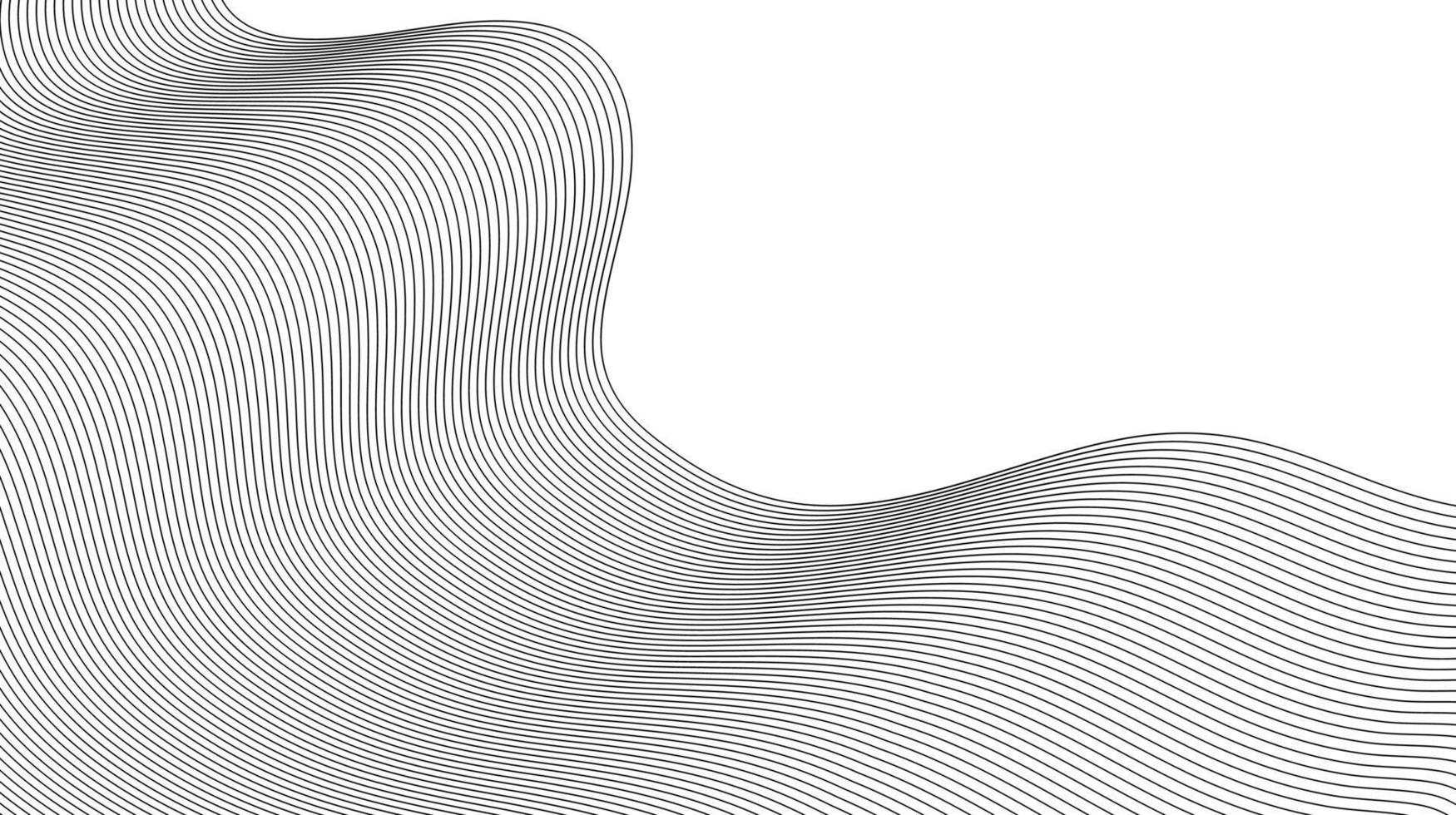 topographic line round lines abstract. pattern of gray lines vector