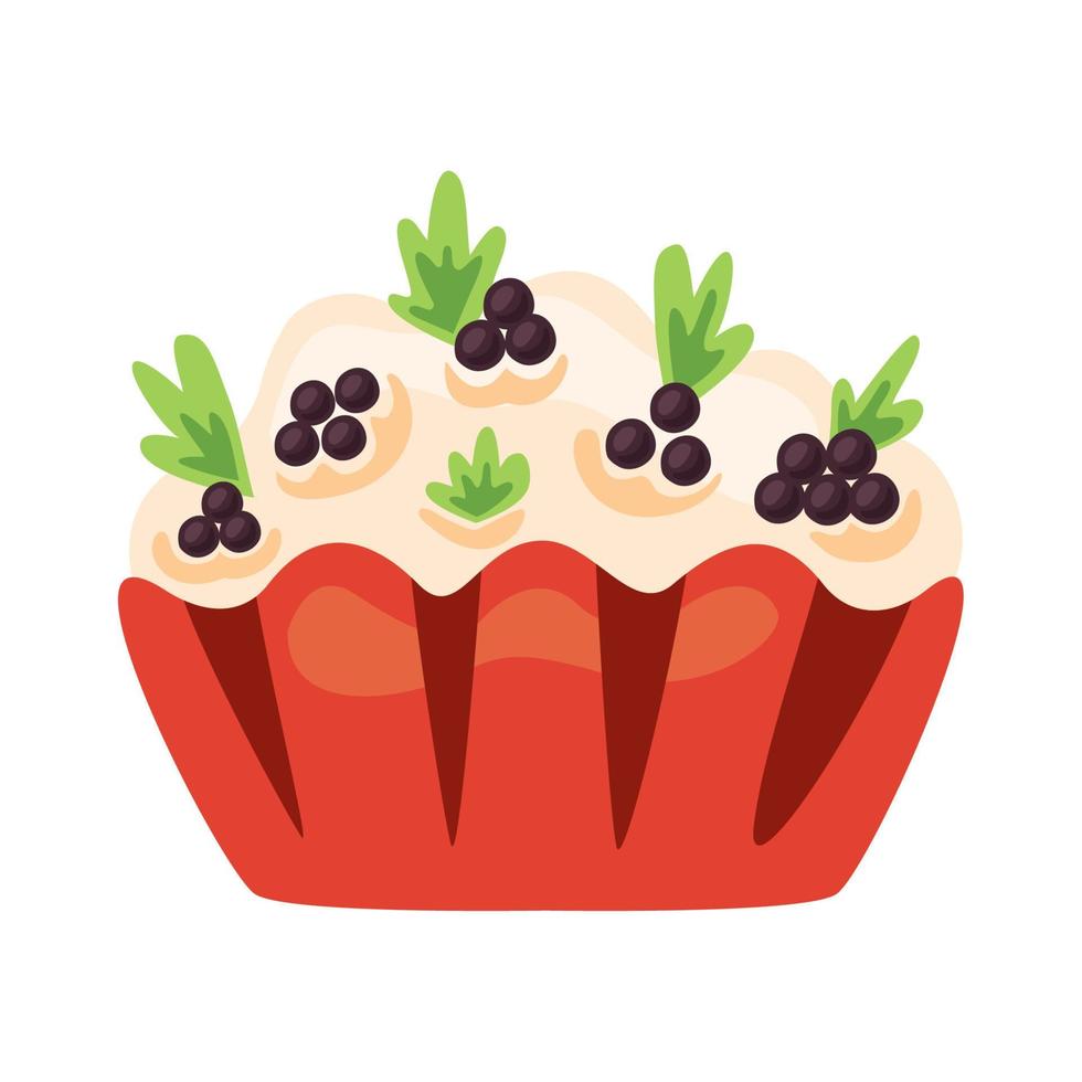 appetizer cup snack vector