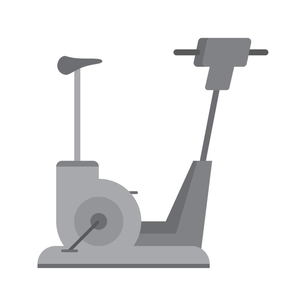 spinning bike machine vector