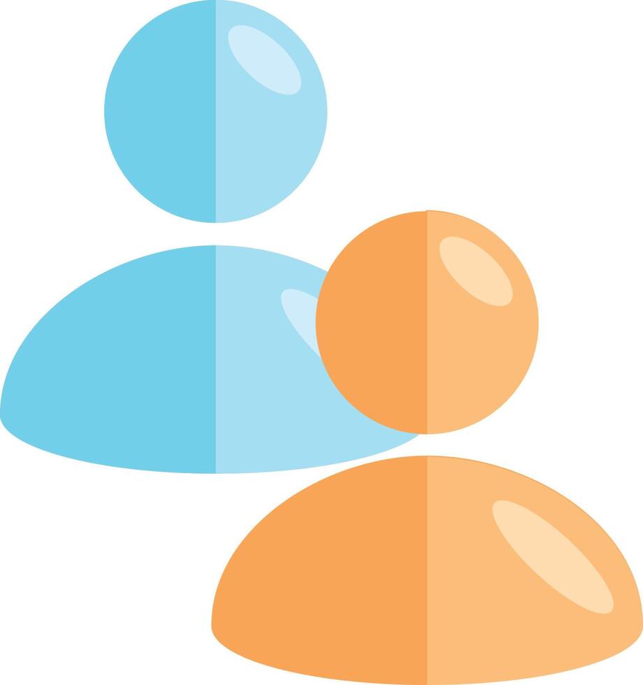 users social media vector