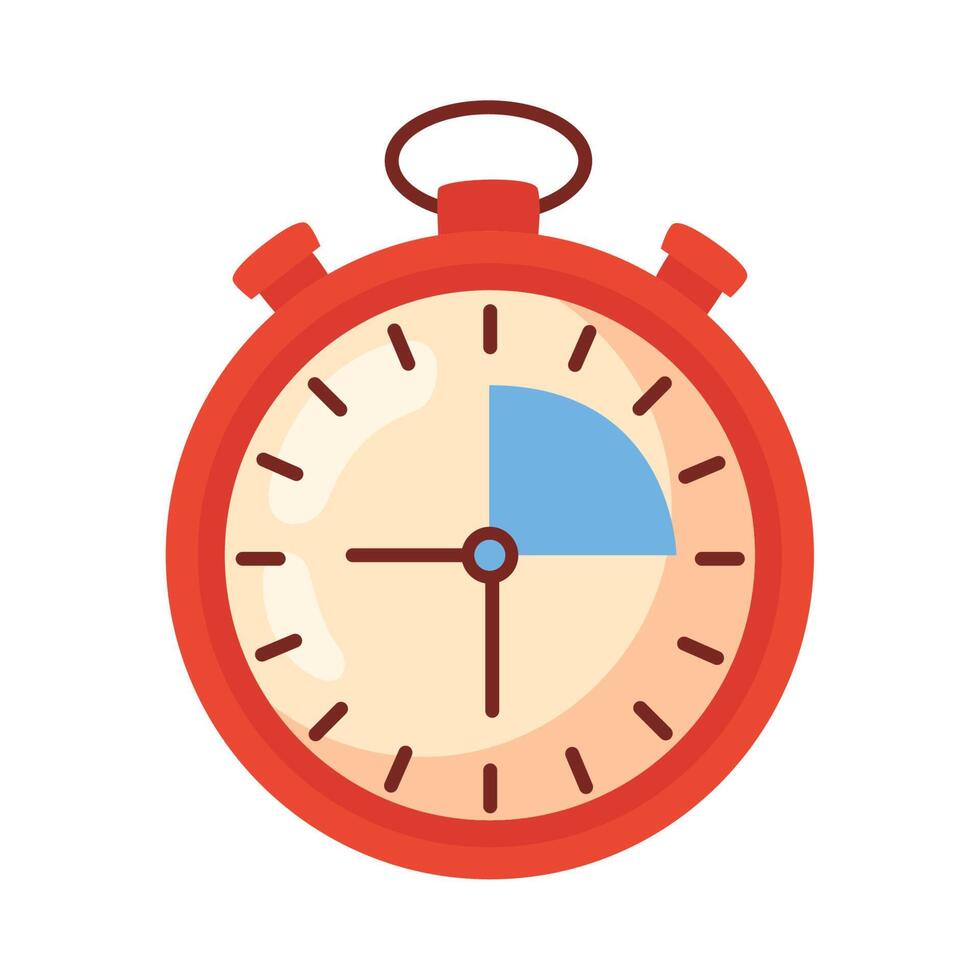 chronometer timer device tech vector