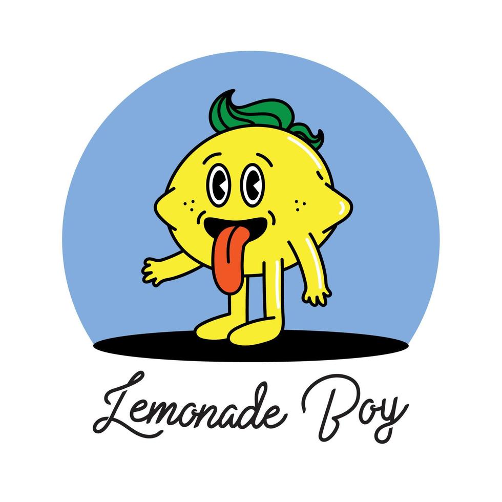 lemonade boy comic vector