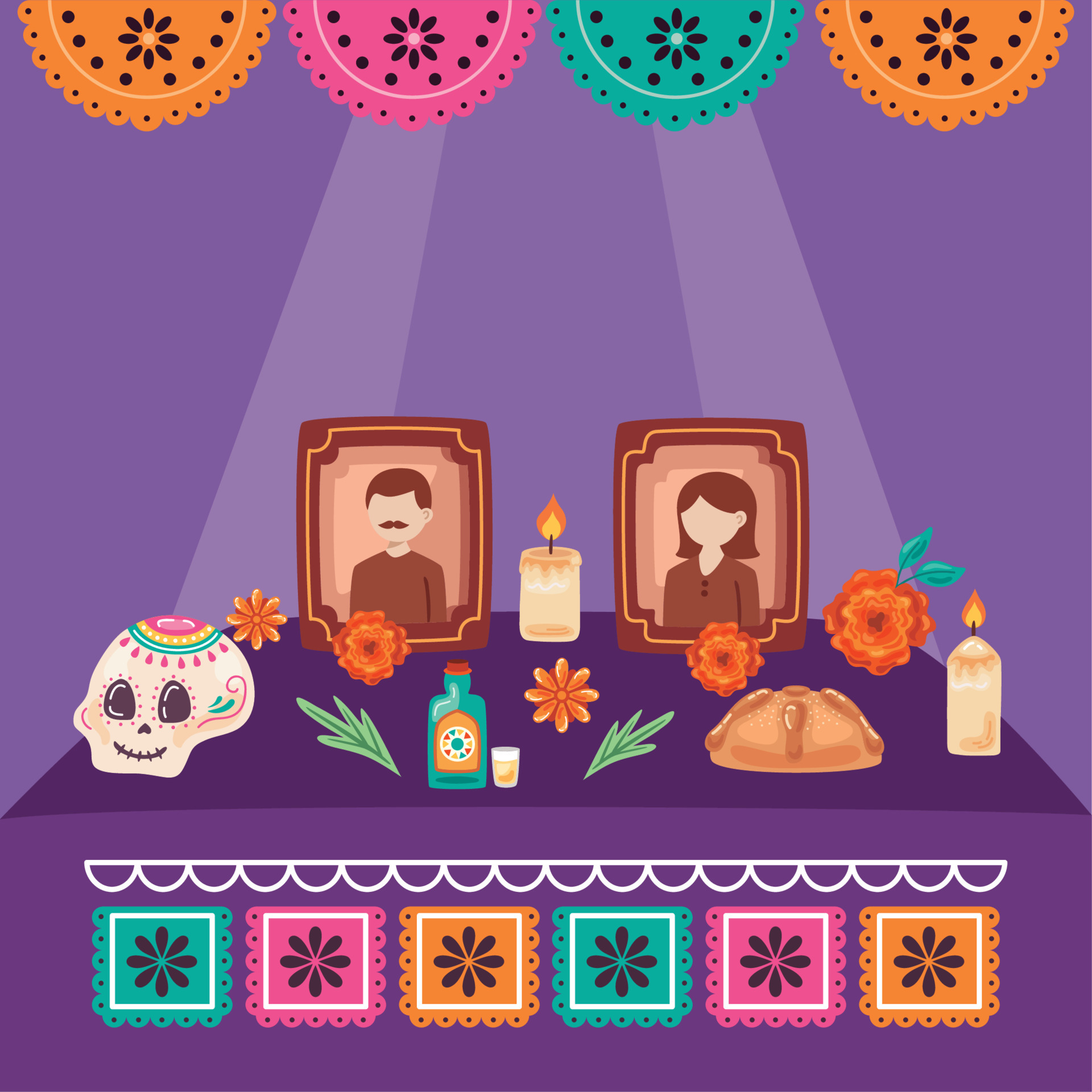 Altar Religioso Dia De Los Muertos 11176495 Vector En Vecteezy Altar Religioso Dia De Los Muertos 11176495 Vector En Vecteezy