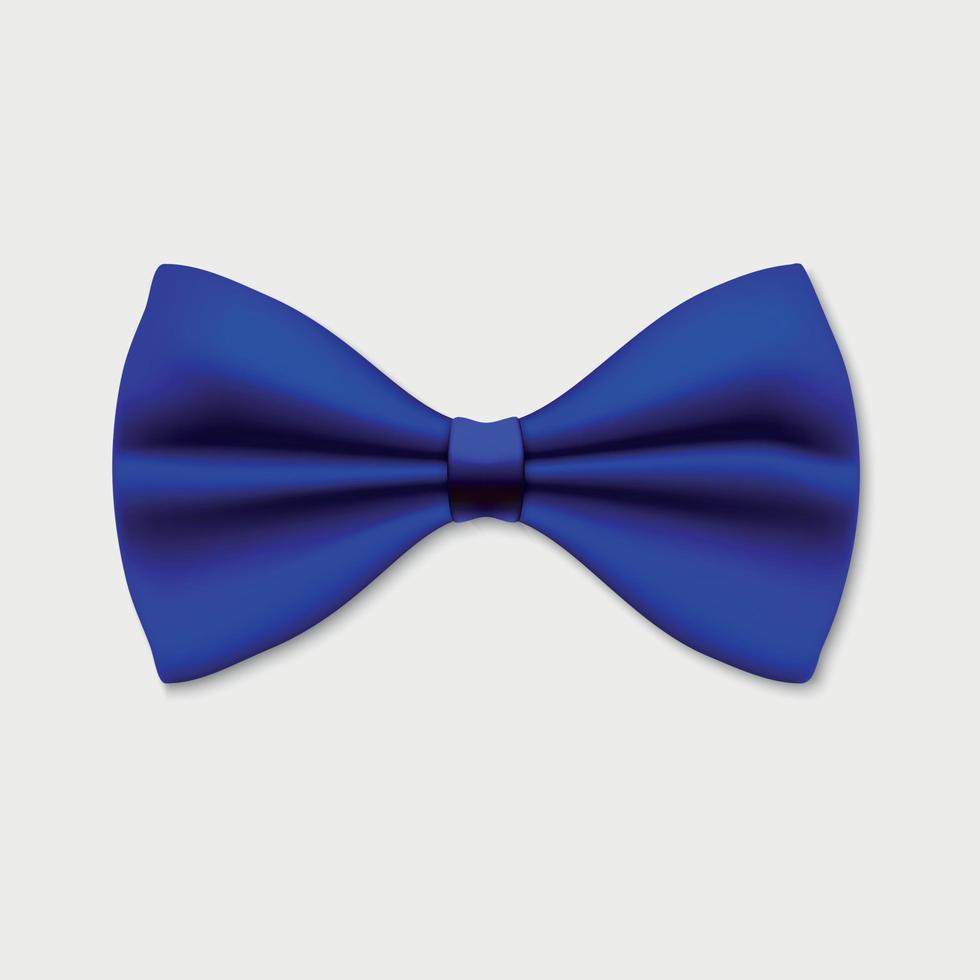 Bow Tie isolated on white. vector