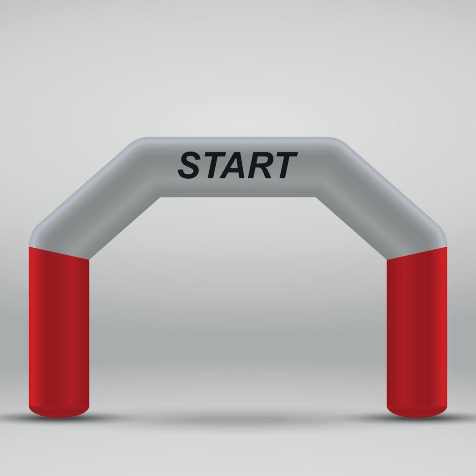 start arch vector illustration