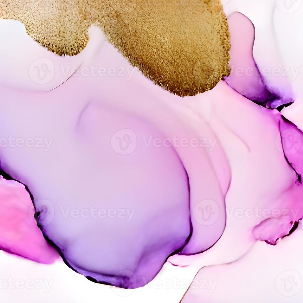 Decorative Artwork. Alcohol Ink Artwork. Smoke Shape. Contemporary Decorative Artwork. Painted Wallpaper. Creative Style. Liquid Hand-painted Texture. photo