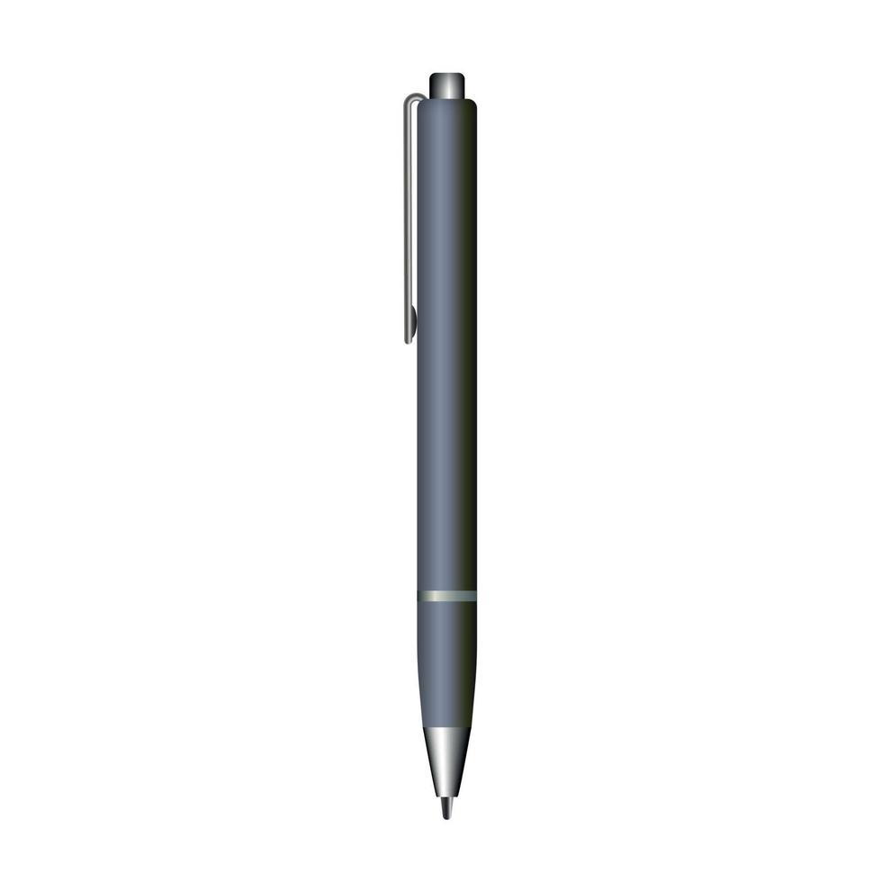 blank pen vector illustration