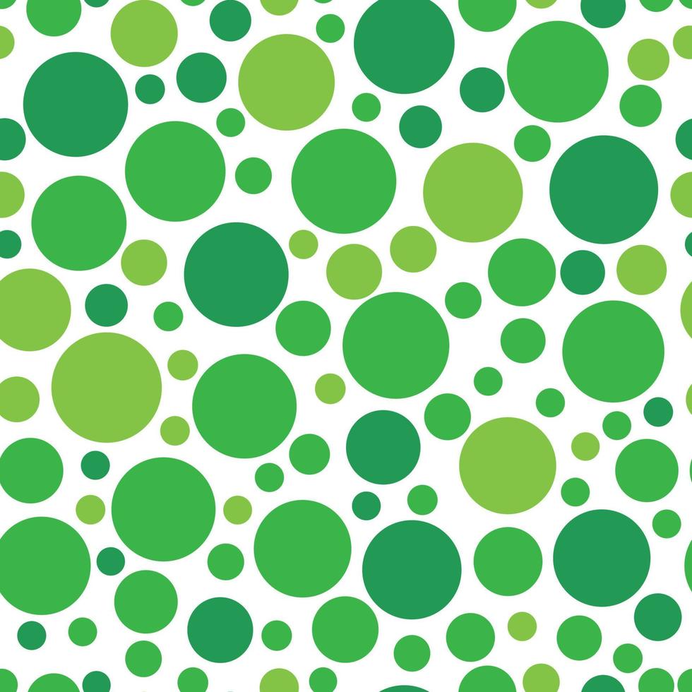 chaotic circle seamless pattern.  . Vector illustration