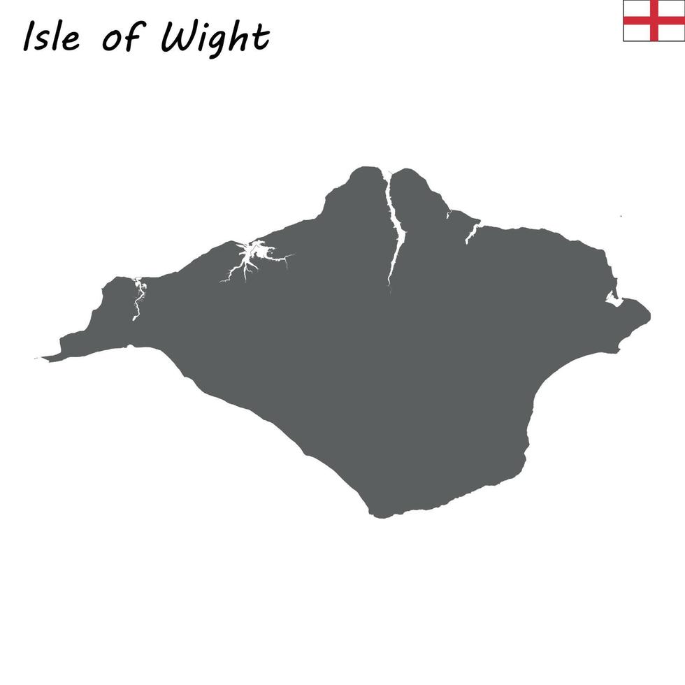 High Quality map is a ceremonial county of England vector