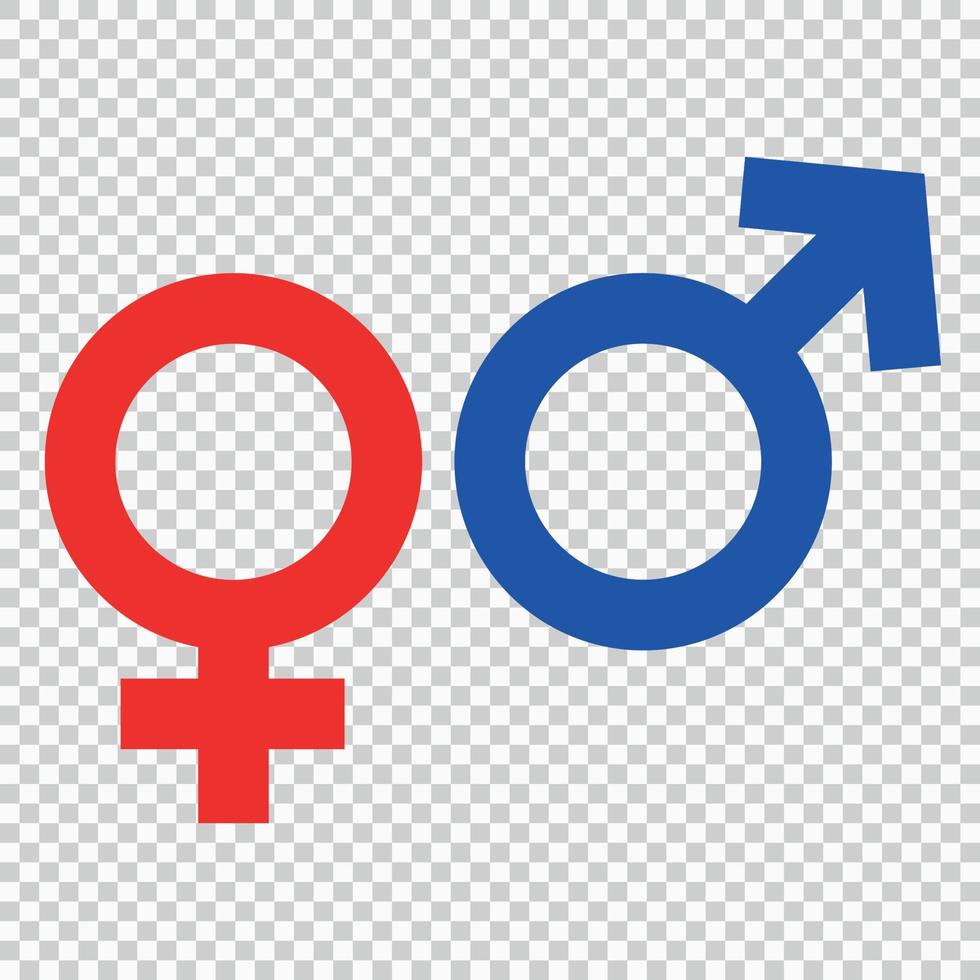 Gender symbol . Vector . Vector illustration