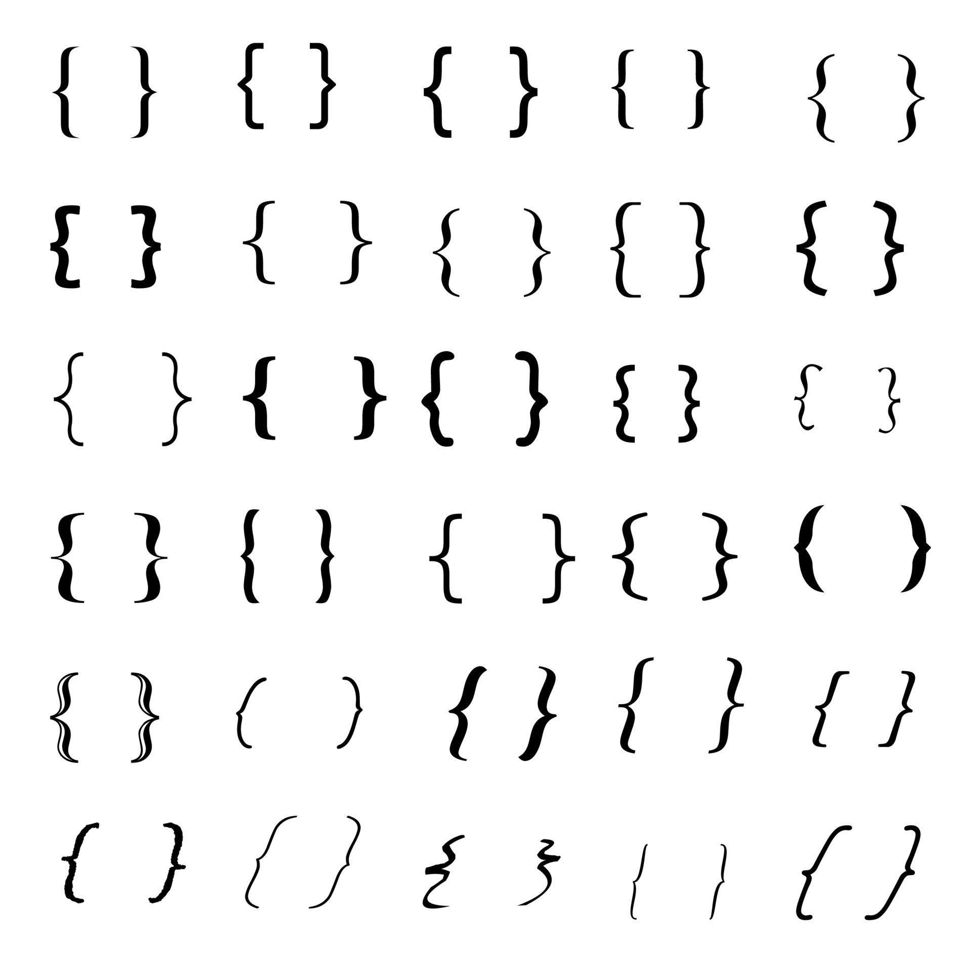 curly brackets icon 11178746 Vector Art at Vecteezy