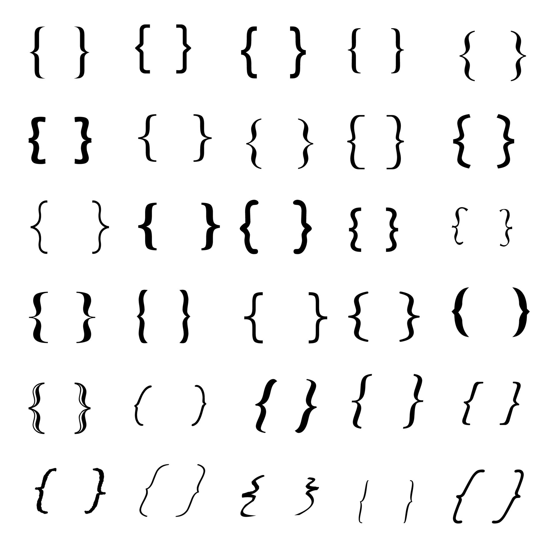 curly brackets icon 11178746 Vector Art at Vecteezy