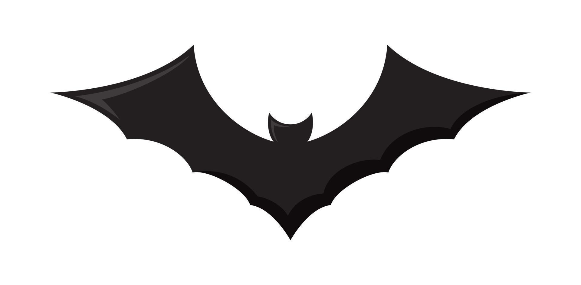 Bat isolated on white background vector