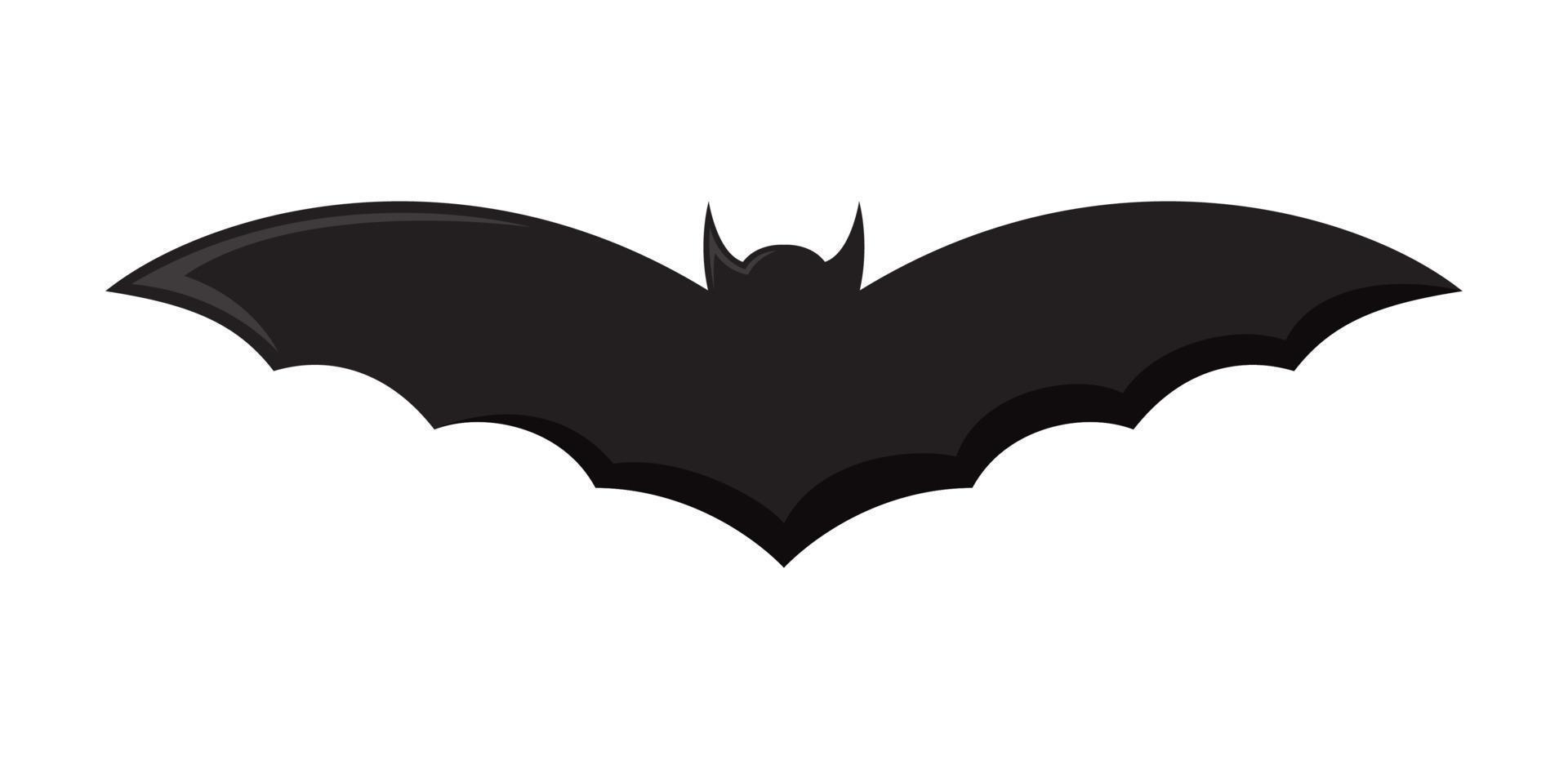 Bat isolated on white background vector