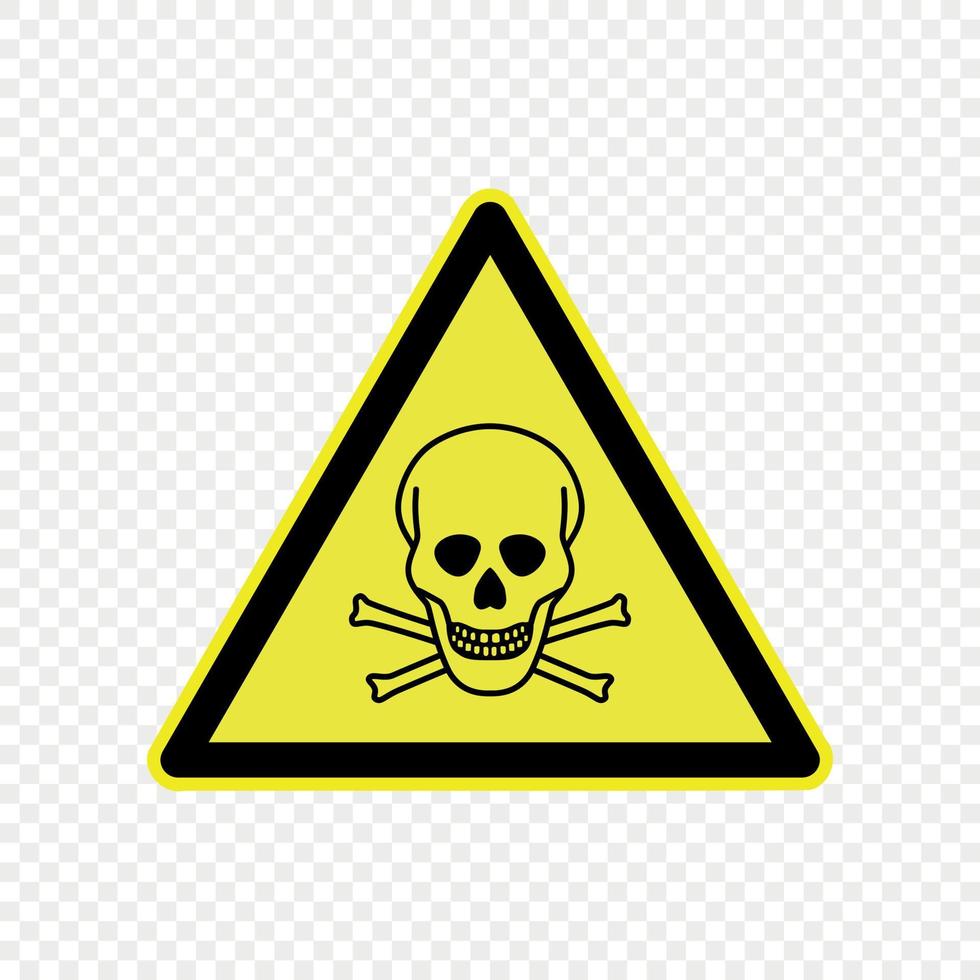 Warning sign vector illustration