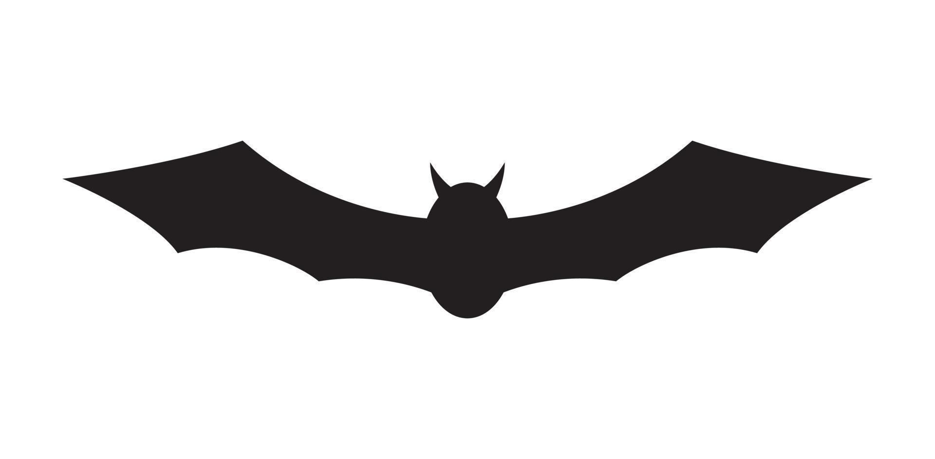 Bat isolated on white background vector