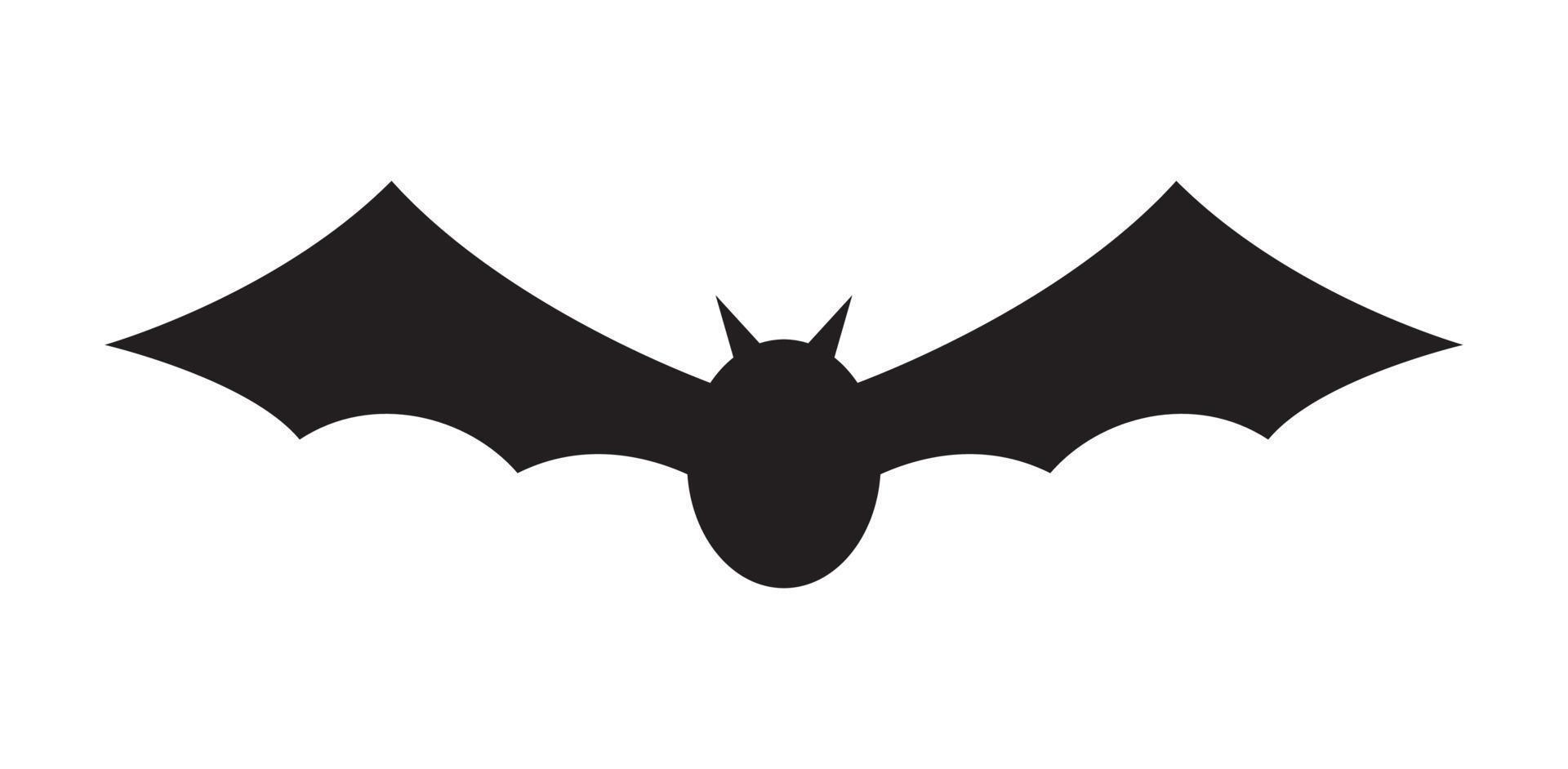 Bat isolated on white background vector