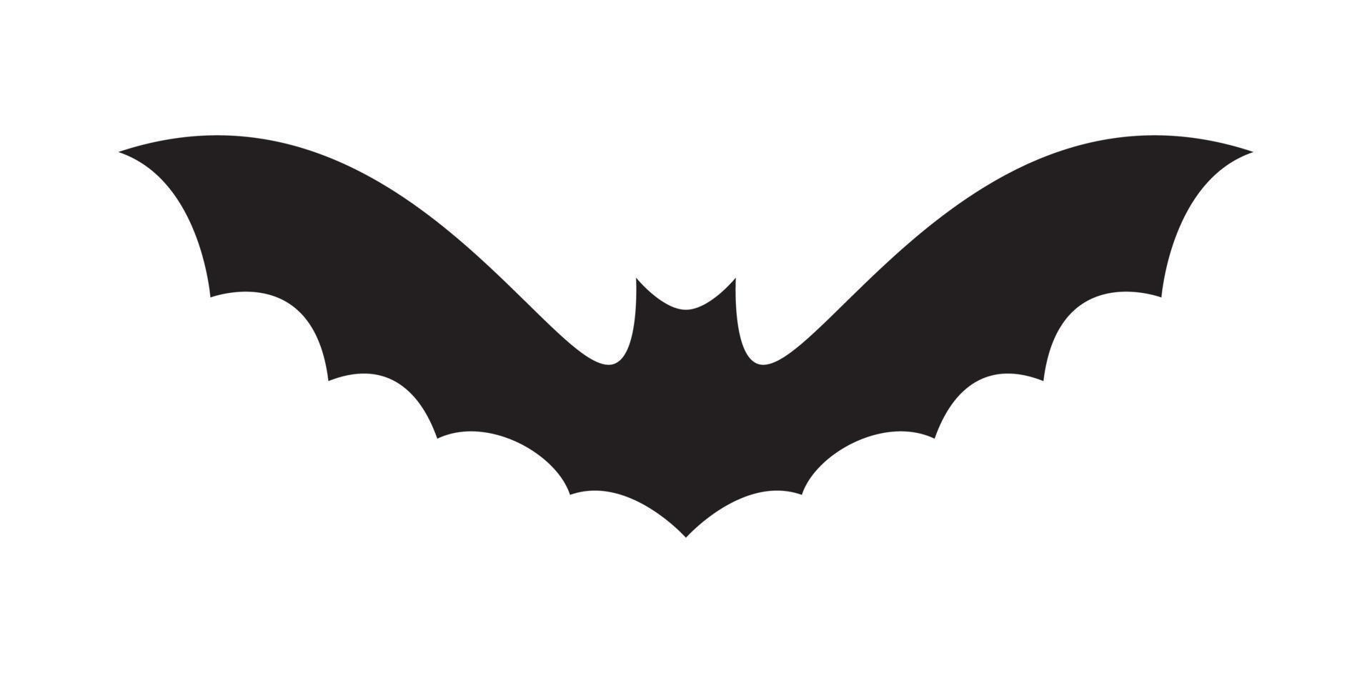 Bat isolated on white background vector