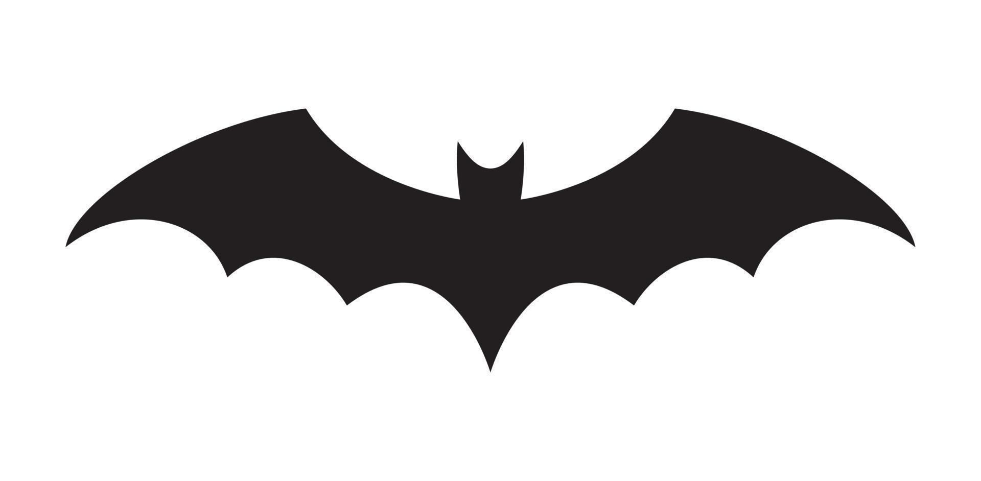 Bat isolated on white background vector