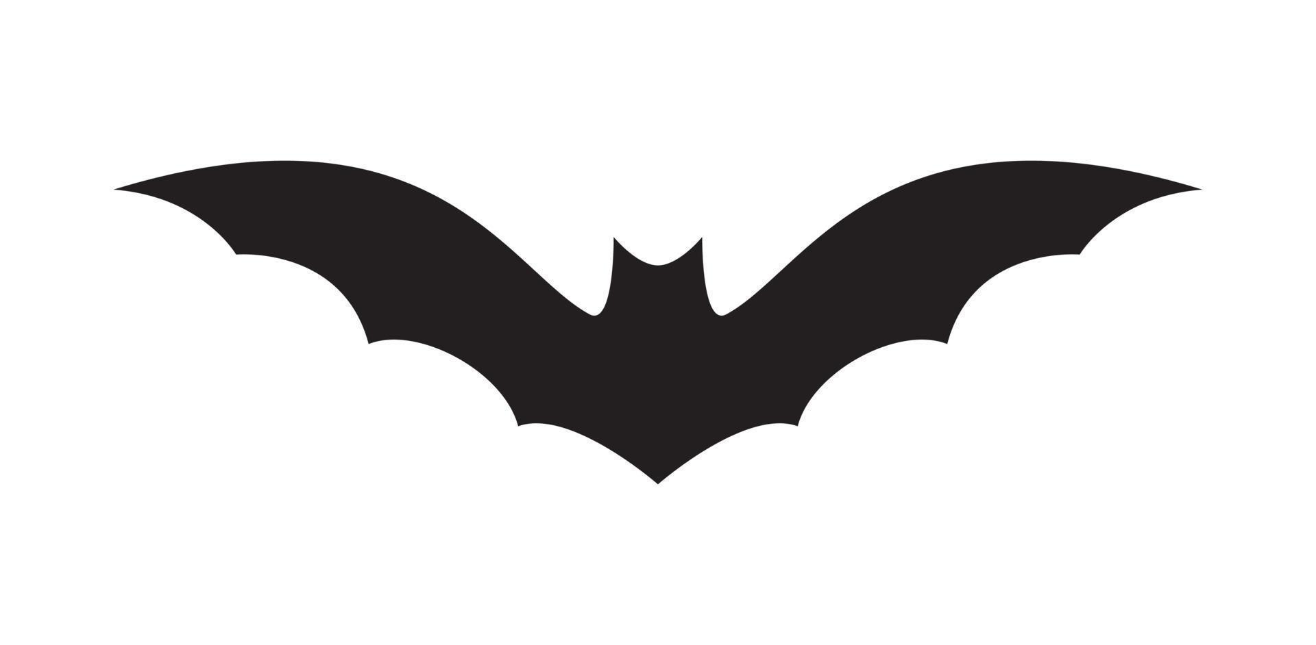 Bat isolated on white background vector
