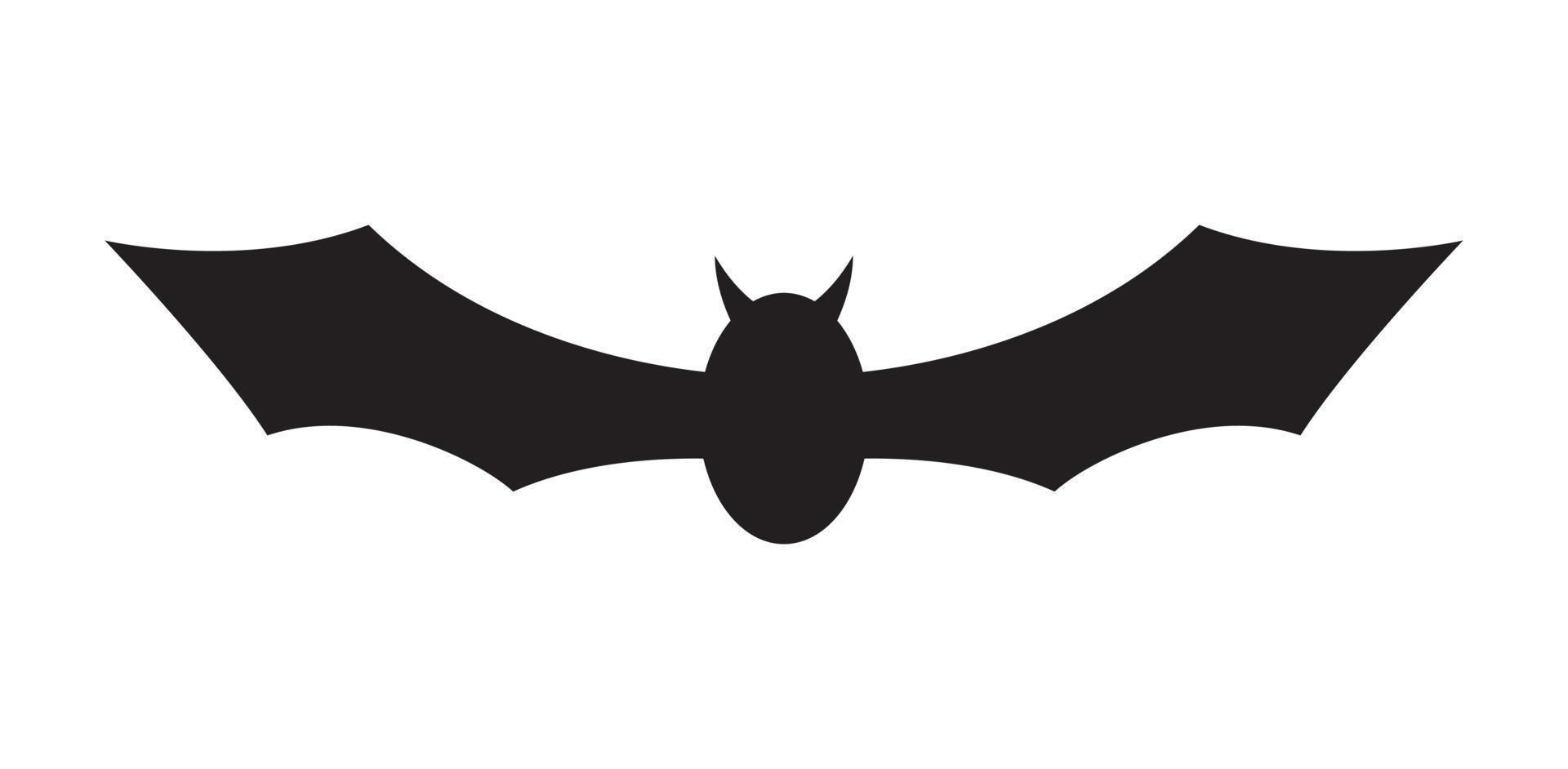 Bat isolated on white background vector
