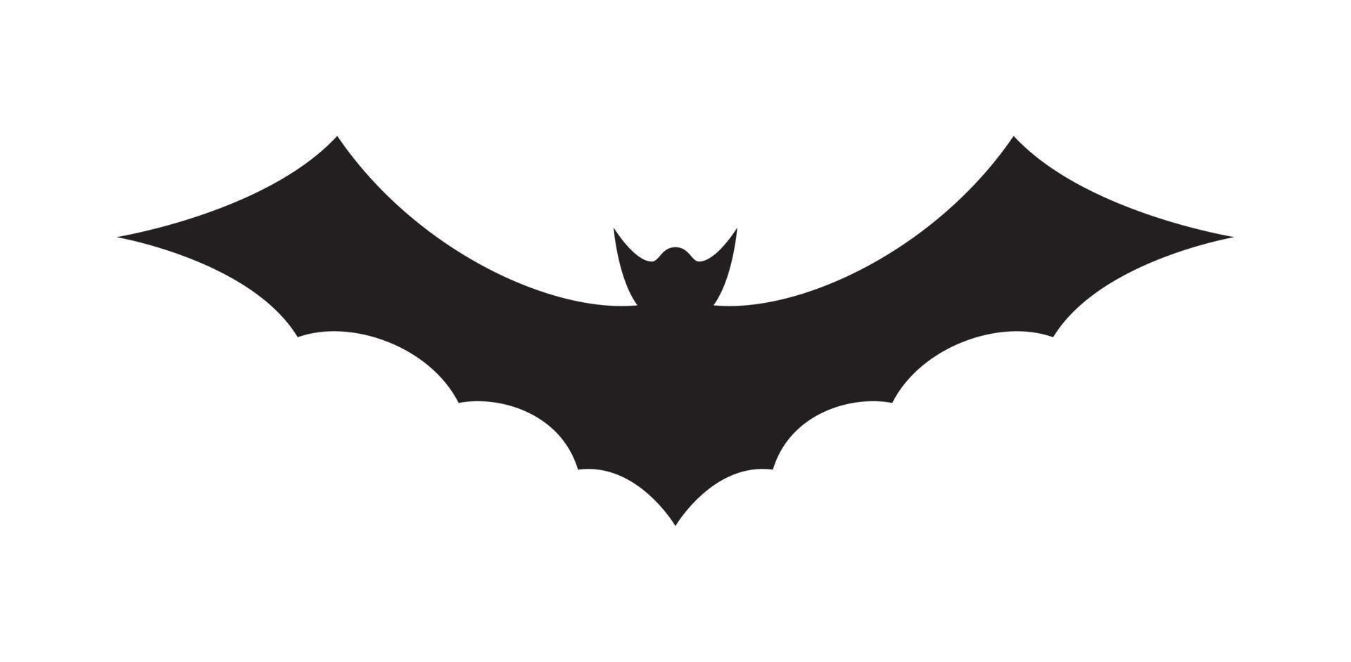 Bat isolated on white background vector