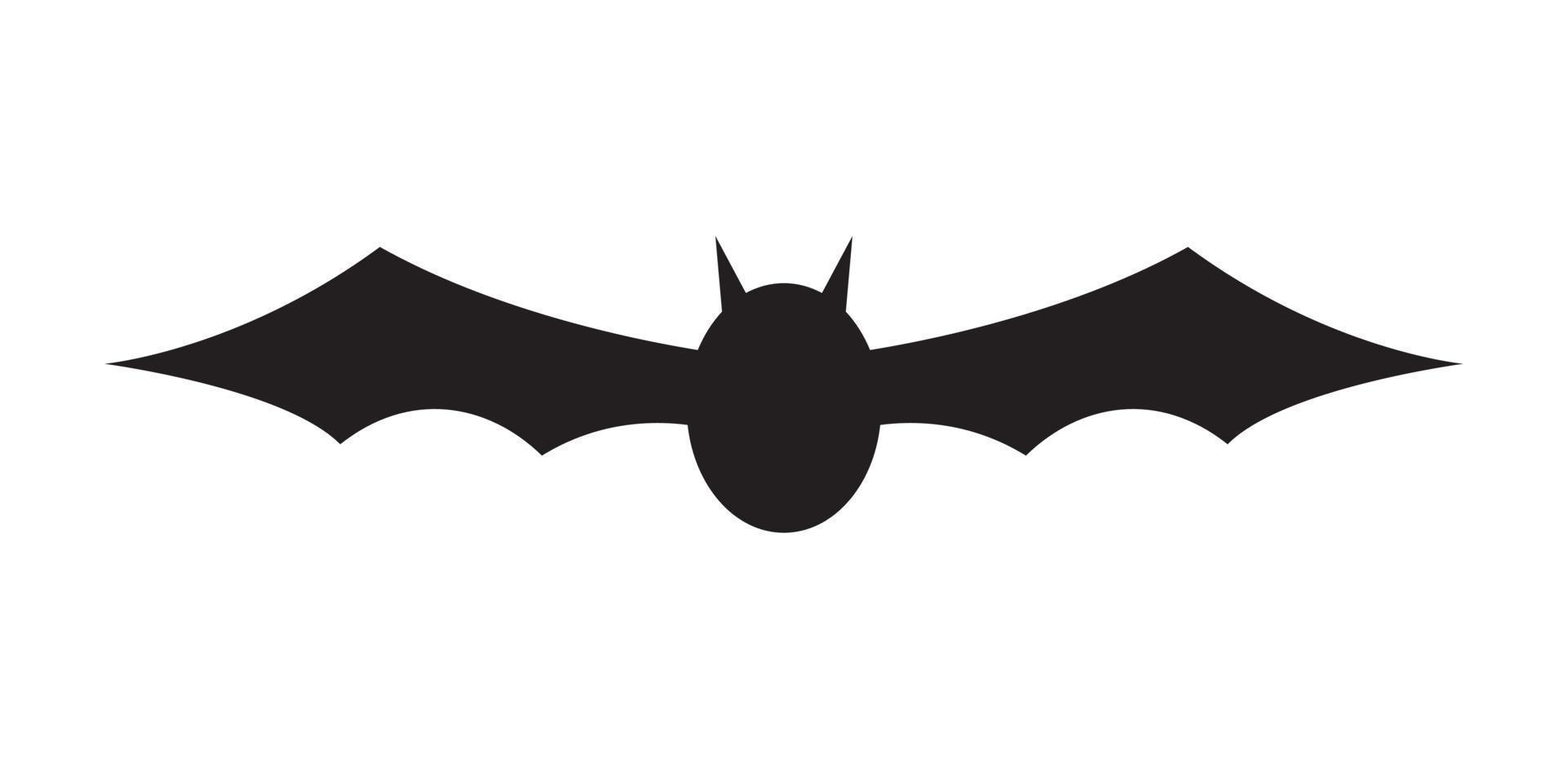 Bat isolated on white background vector