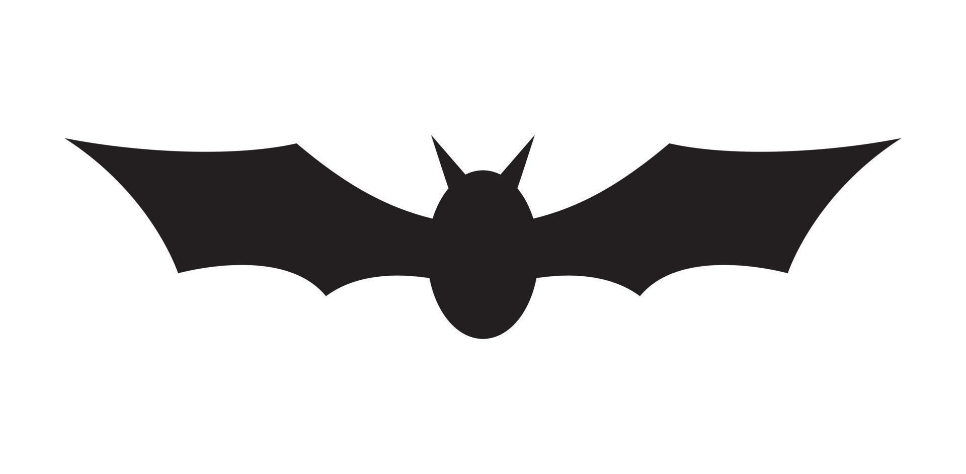 Bat isolated on white background vector