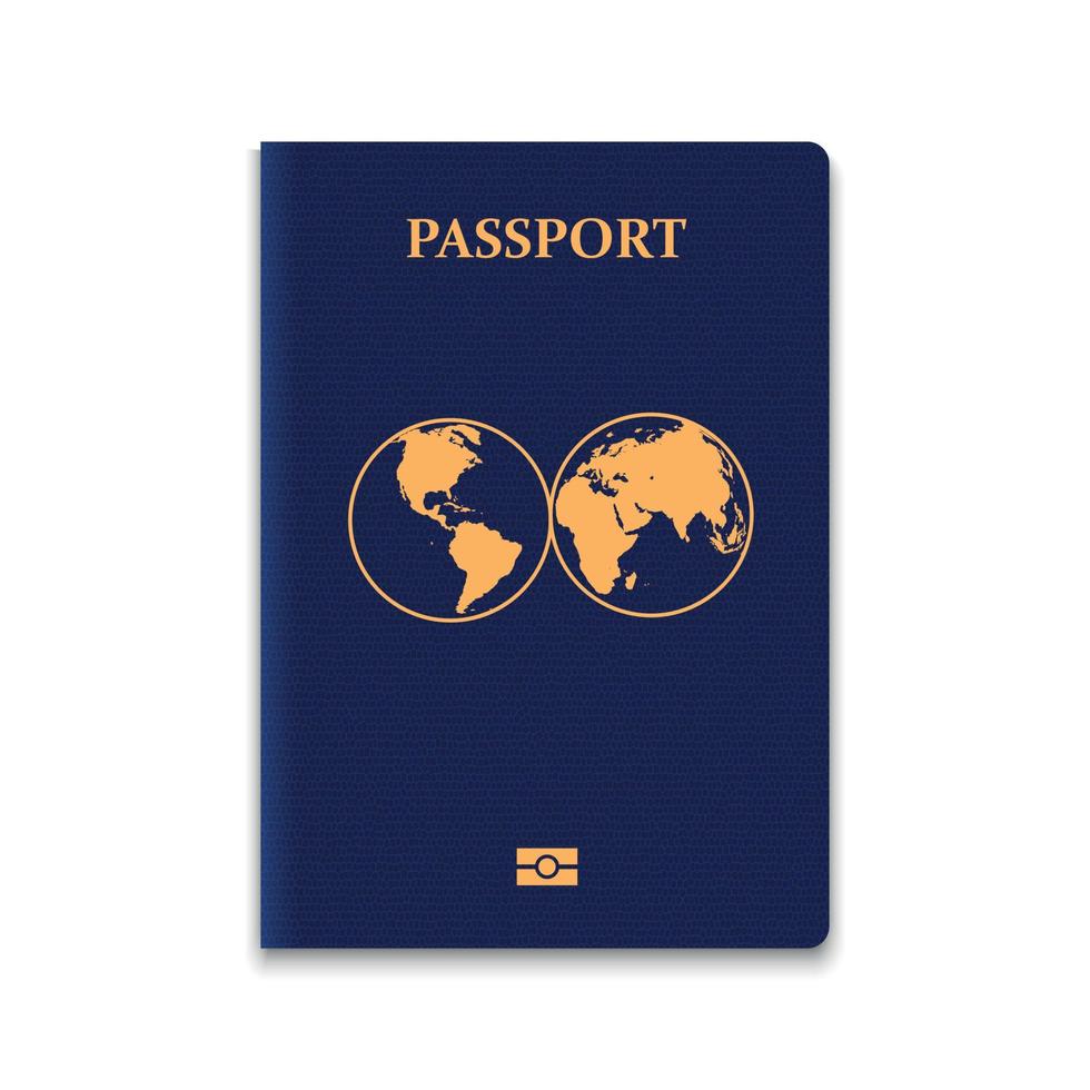 Passport vector illustration