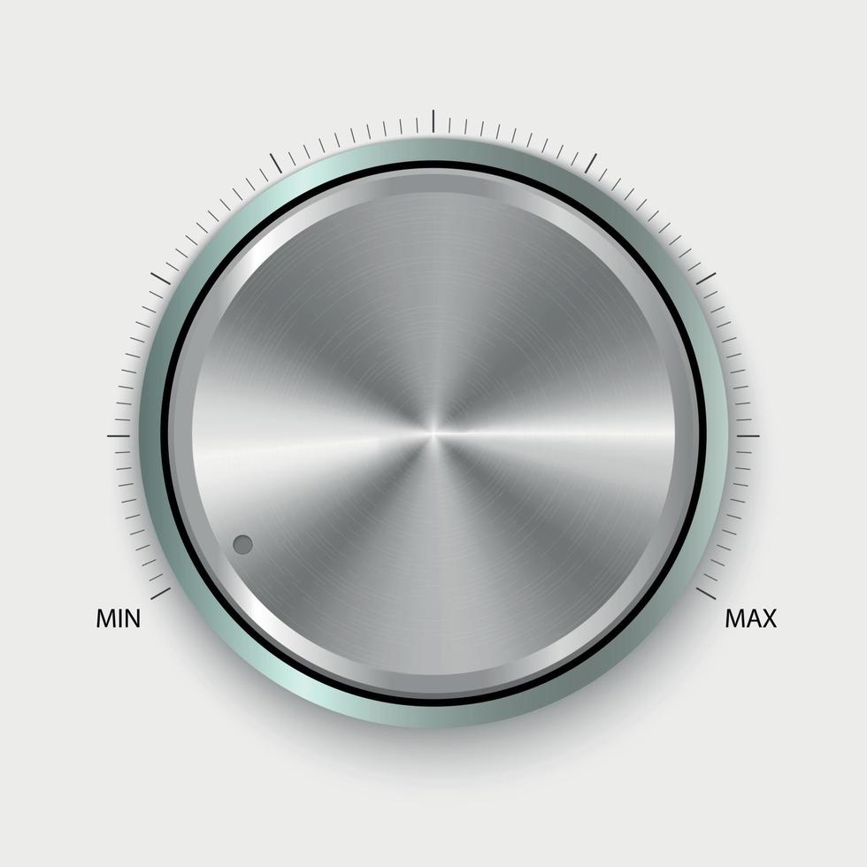 Dial Knob vector illustration