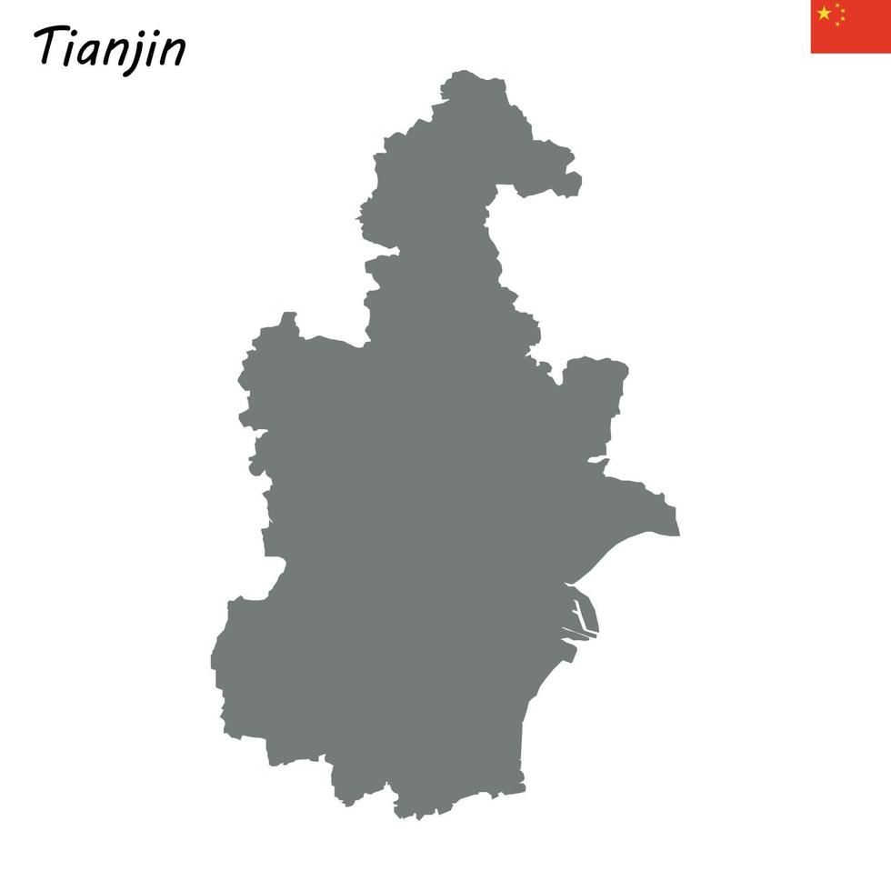 map province of China vector