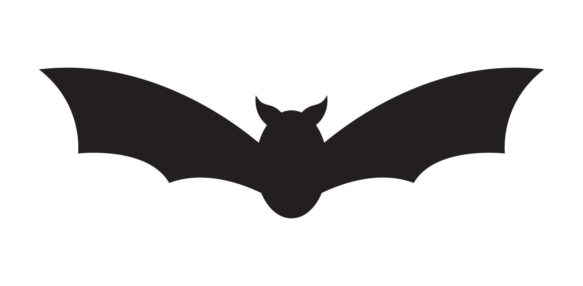 Bat isolated on white background vector