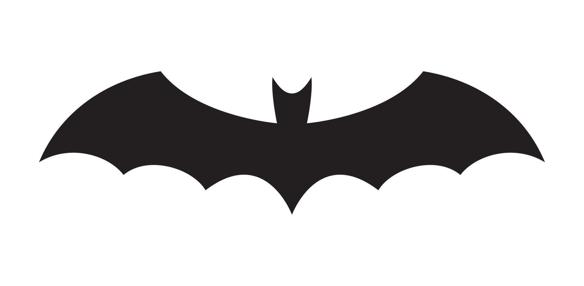Bat isolated on white background vector