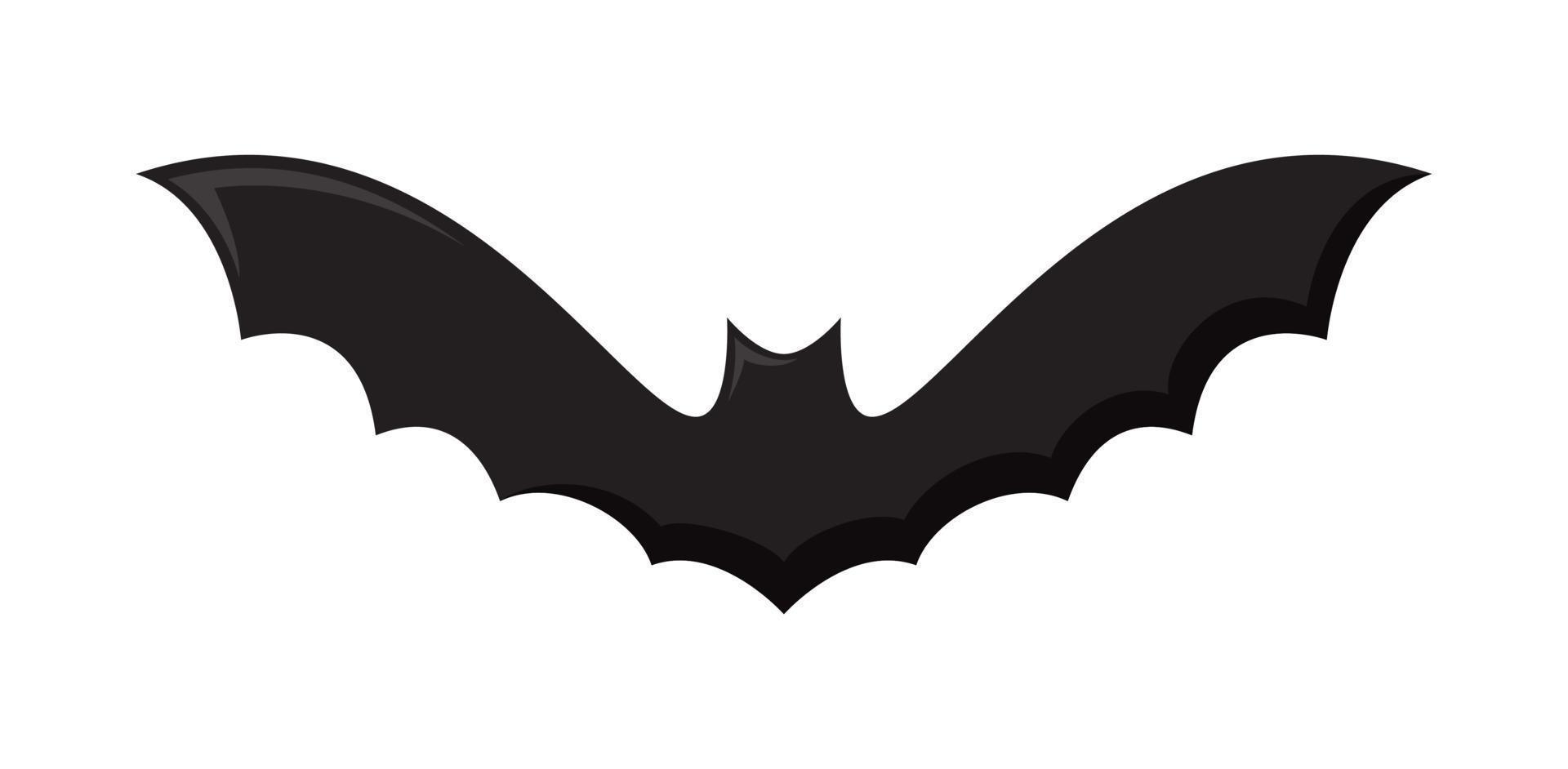 Bat isolated on white background vector