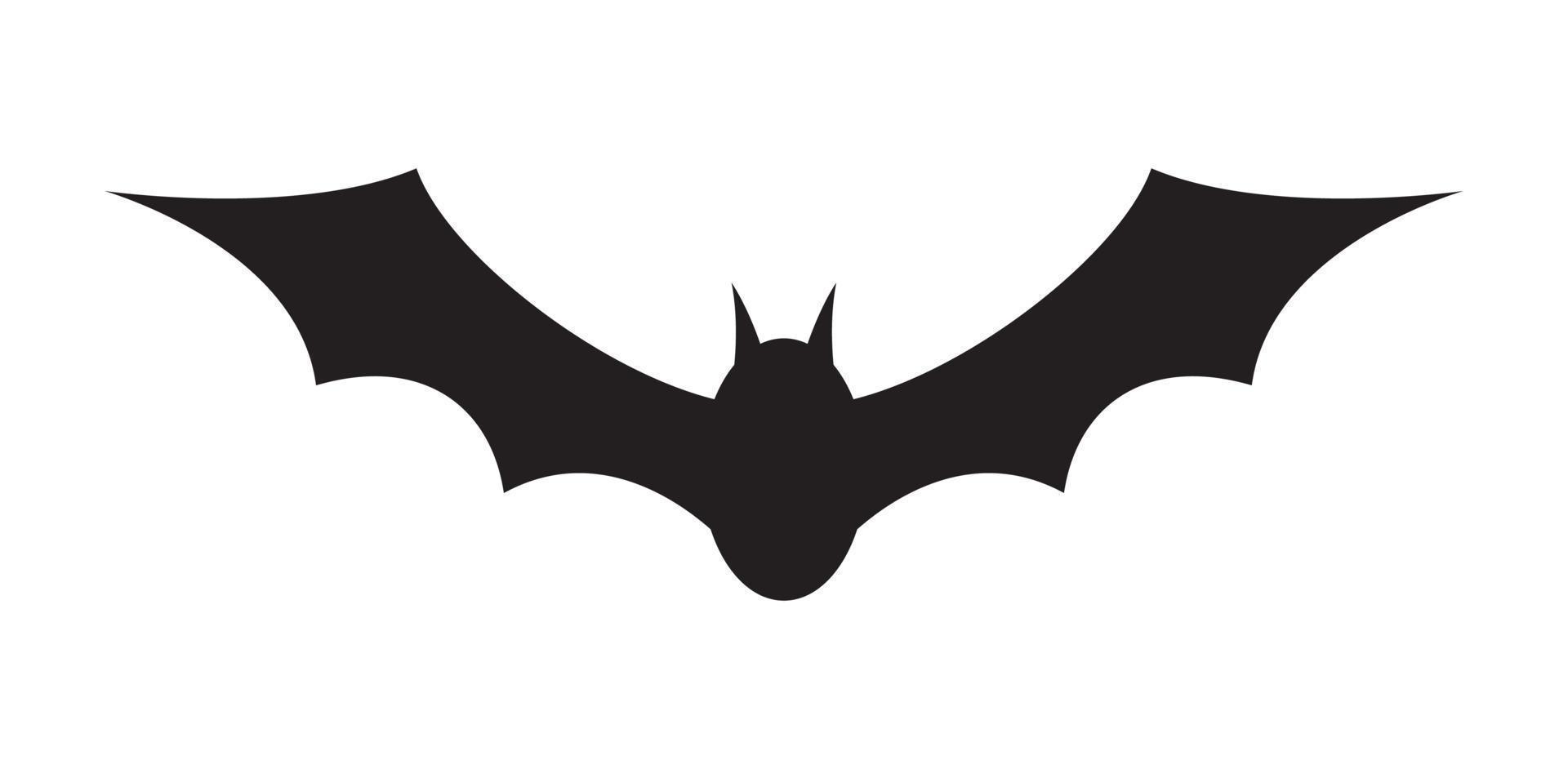 Bat isolated on white background vector