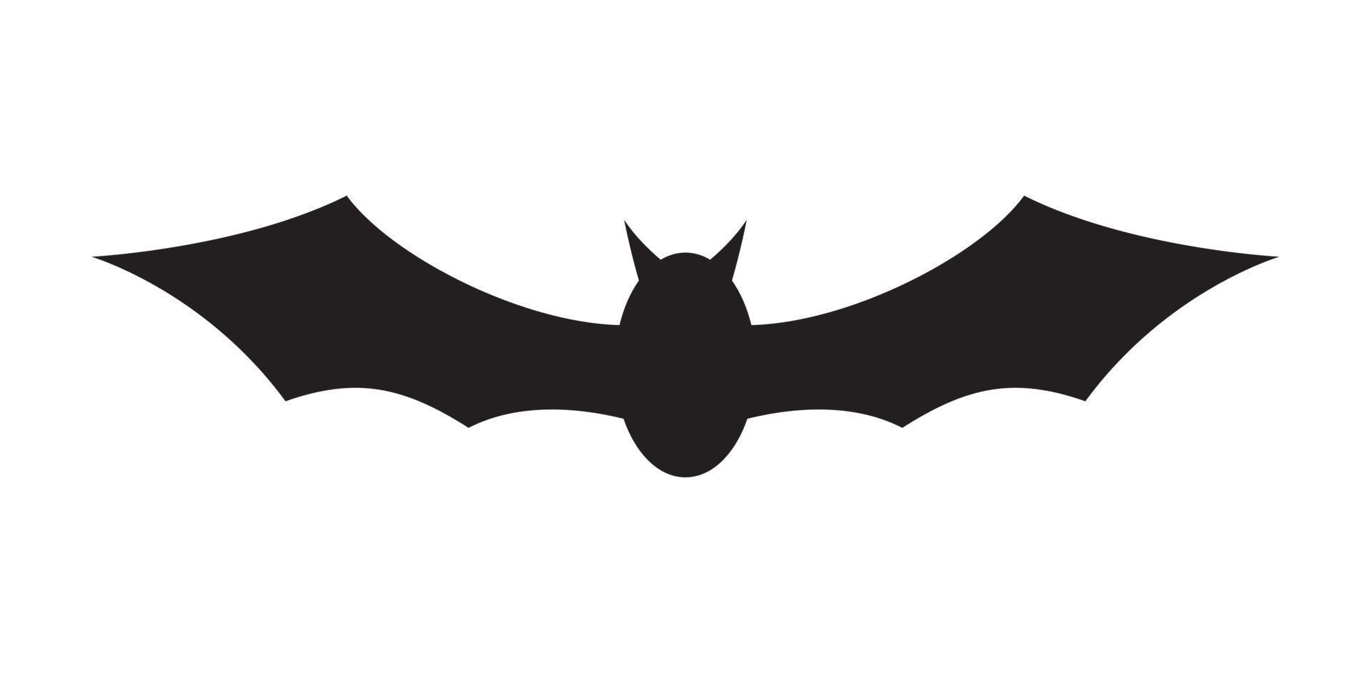 Bat isolated on white background vector