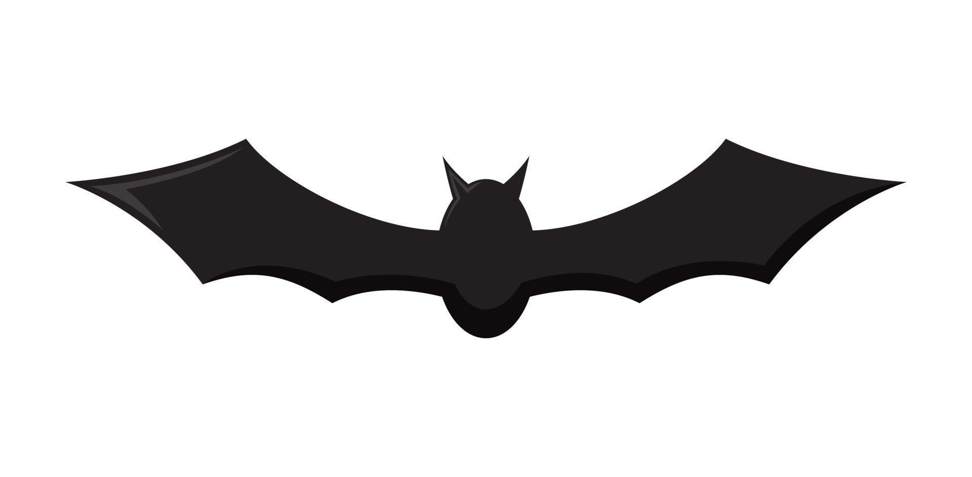 Bat isolated on white background vector
