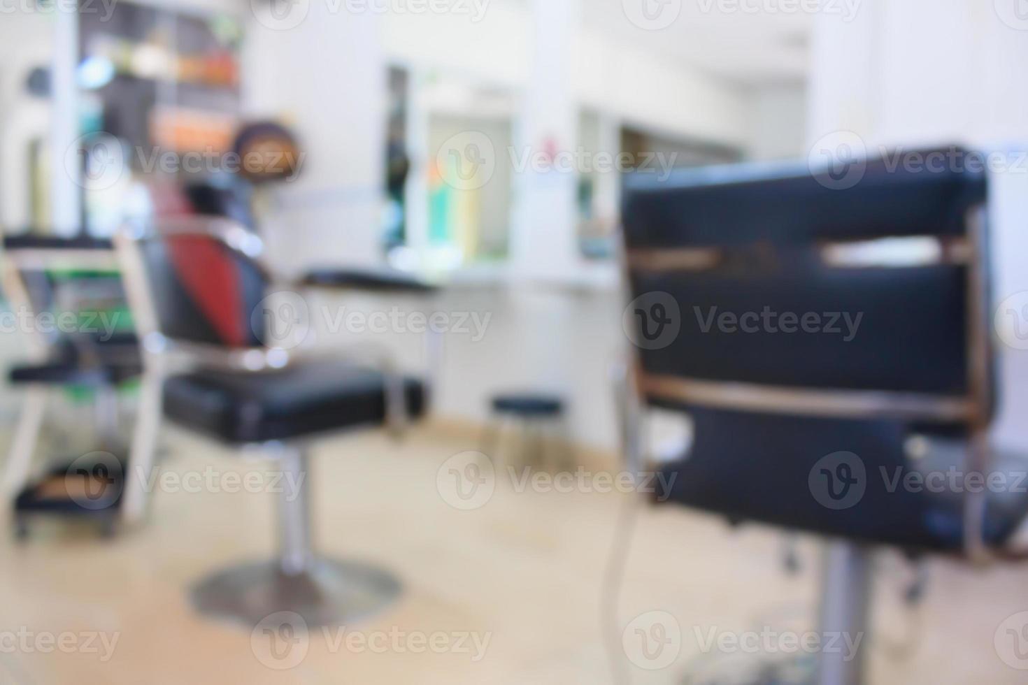 salon beauty interior blur background photo