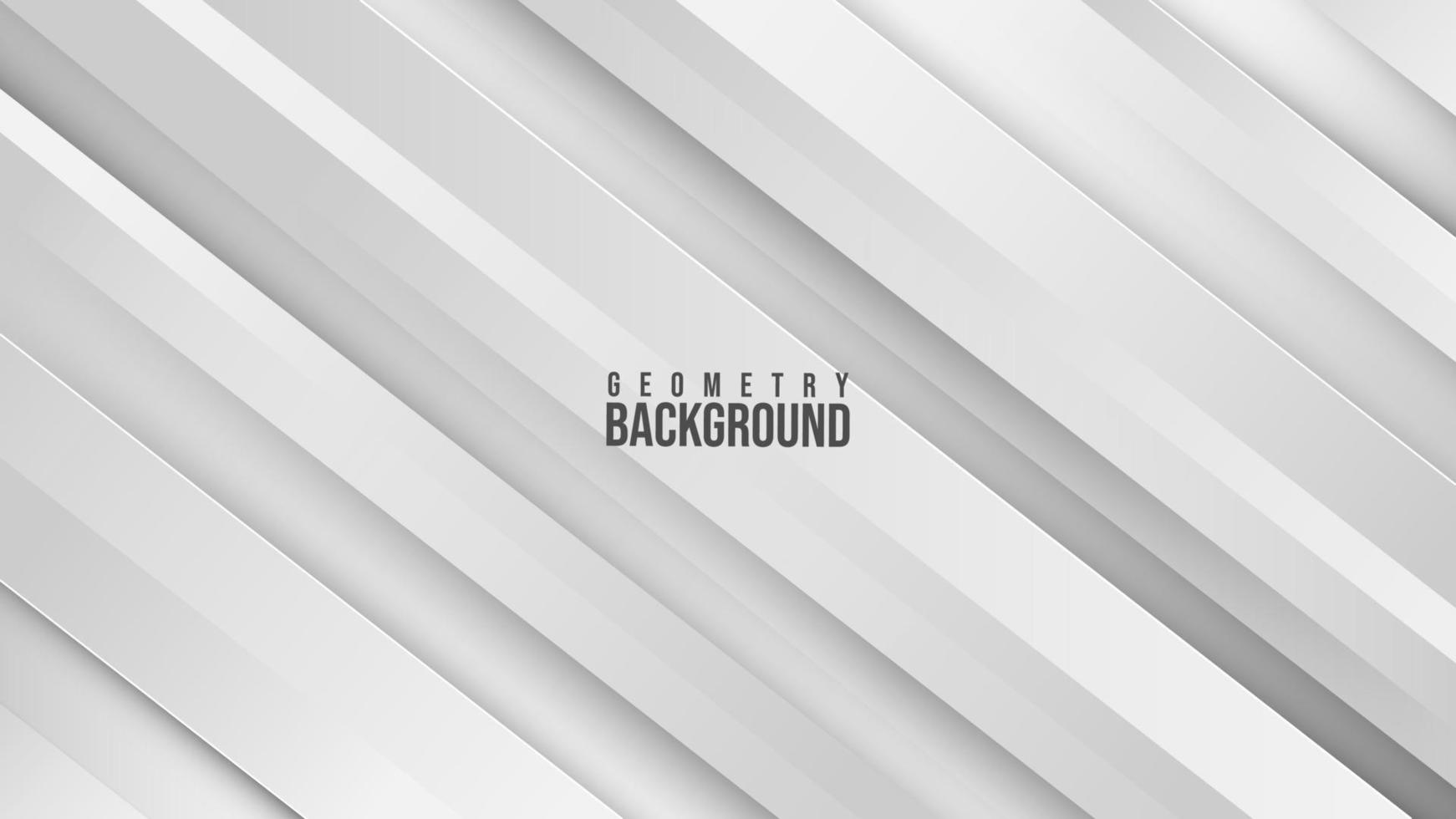 Grey Background Template Design Geometrical Shape For Banner, Business Presentation, Website Background vector