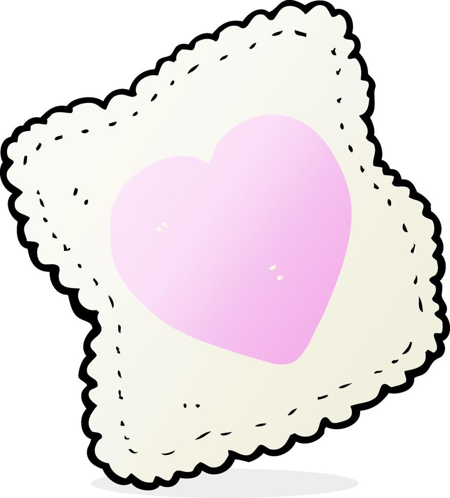 pañuelo de corazón de amor de dibujos animados 11181041 Vector en Vecteezy