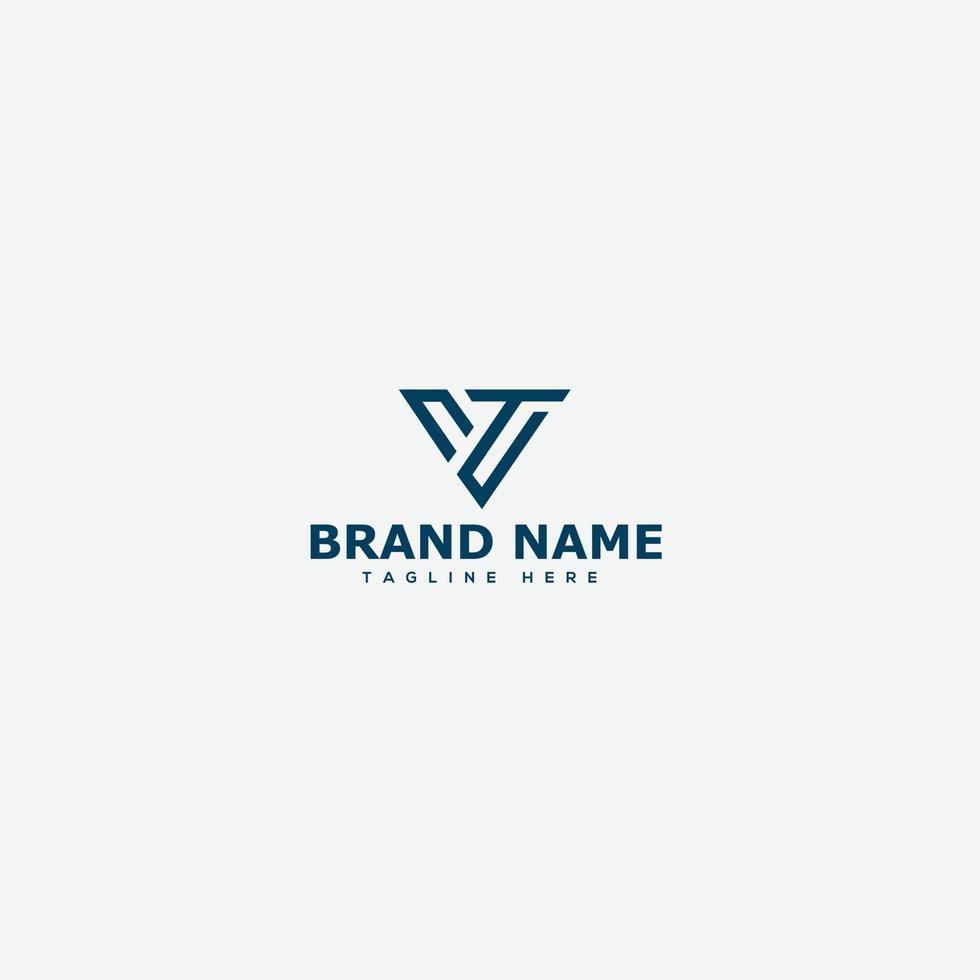 VT Logo Design Template Vector Graphic Branding Element.