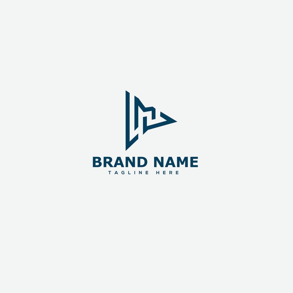 LM Logo Design Template Vector Graphic Branding Element.