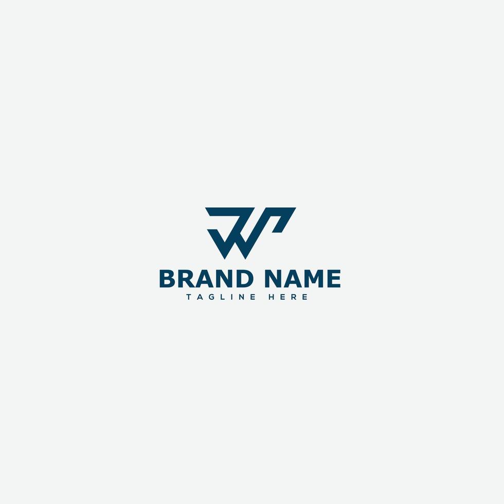 JS Logo Design Template Vector Graphic Branding Element.
