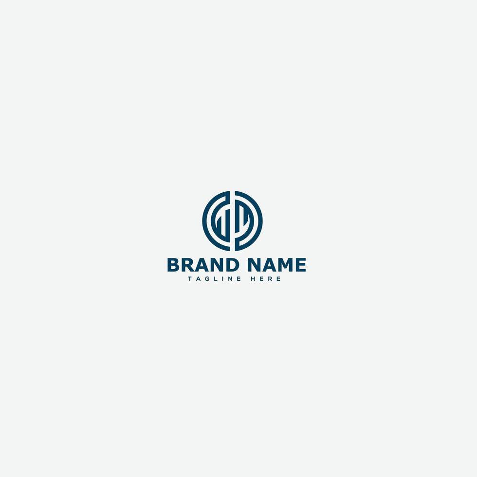 WM Logo Design Template Vector Graphic Branding Element.