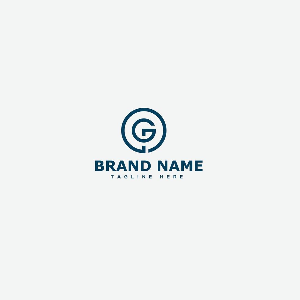 GO Logo Design Template Vector Graphic Branding Element.